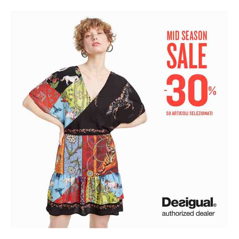 30% su articoli selezionati Desigual